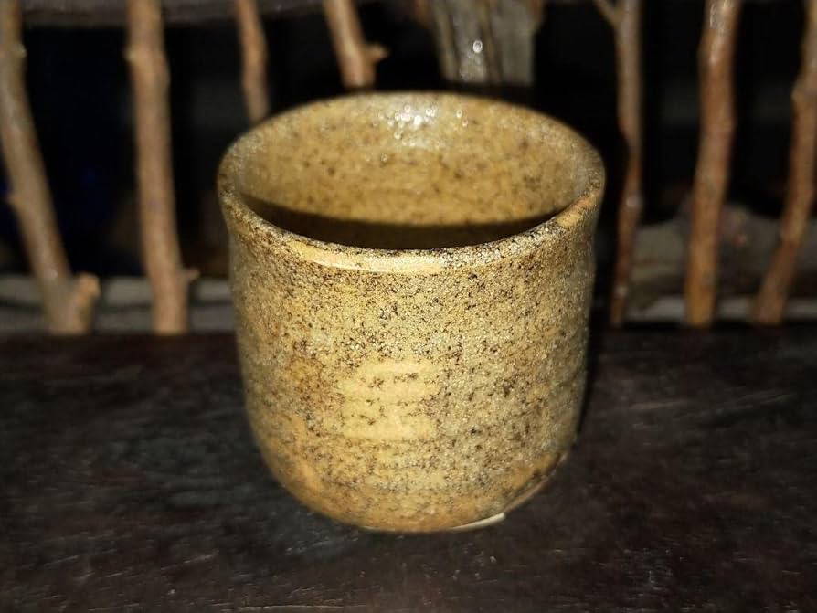 骨董品黄瀬戸ぐい呑み5個セット桐箱付き